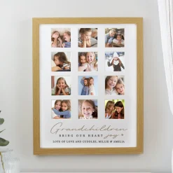 Card Factory Personalised Multi-Insert Grandchildren Photo Frame