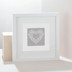 Hot Personalised Names Heart Square Print Personalised Canvas & Wall Art|Photo Prints & Wall Art