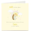 Card Factory Personalised New Baby Card - Hello Little One Hedgehog