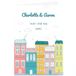 Hot Personalised New Home Card - Enjoy Your New Home New Home|Congratulations