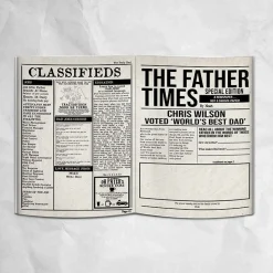 Card Factory Personalised Newspaper - The Daily Dad