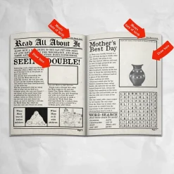 Outlet Personalised Newspaper - The Daily Mum Books|Christmas Gifts