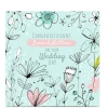 Online Personalised Nikki Whiston Wedding Card - Blue Florals Wedding
