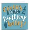 Online Personalised Nikki Whiston Birthday Card - Brother For Brother|Premium Square