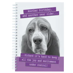 Clearance Personalised Notebook - Another Birthday, Another Year Older Personalised Notebooks And Stationery|Notebooks & Stationery