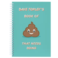 New Personalised Notebook - S**t That Needs Doing Personalised Notebooks And Stationery|Notebooks & Stationery