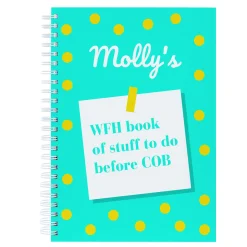 New Personalised Notebook - Stuff To Do Before COB Personalised Notebooks And Stationery|Notebooks & Stationery