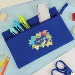 Online Personalised Pencil Case - Dinosaur Kids Personalised Notebooks And Stationery|Notebooks & Stationery