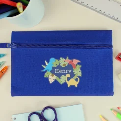 Online Personalised Pencil Case - Dinosaur Kids Personalised Notebooks And Stationery|Notebooks & Stationery