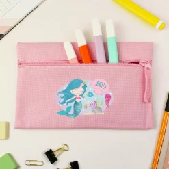 Kids Card Factory Personalised Pencil Case - Mermaid