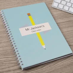 Card Factory Personalised Pencil Notebook