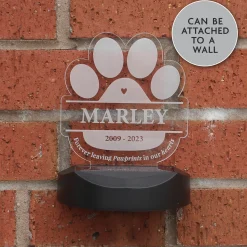 Clearance Personalised Pet Memorial Outdoor Solar Light Personalised Canvas & Wall Art|Photo Prints & Wall Art