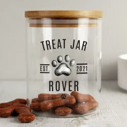 Sale Personalised Pet Treats Jar Personalised Jewellery And Keepsakes|Jewellery & Keepsakes