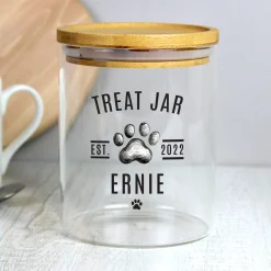 Sale Personalised Pet Treats Jar Personalised Jewellery And Keepsakes|Jewellery & Keepsakes