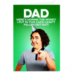 Personalised PG Quips Birthday Card - Out Out For Dad|Trending