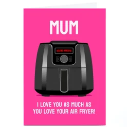 Card Factory Personalised PG Quips Card - Air Fryer