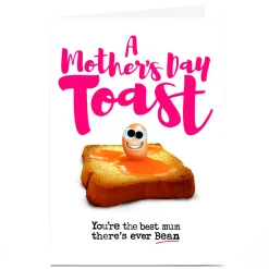 Clearance Personalised PG Quips Mother's Day Card - A Mother's Day Toast Funny