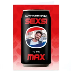 Card Factory Personalised PG Quips Valentine's Day Card - Sexsi To The Max
