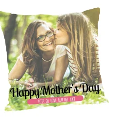 Clearance Personalised Photo Cushion - Photo & Messages Personalised Cushions|Photo Gifts