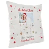 Card Factory Personalised Photo Cushion - Baby's First Christmas
