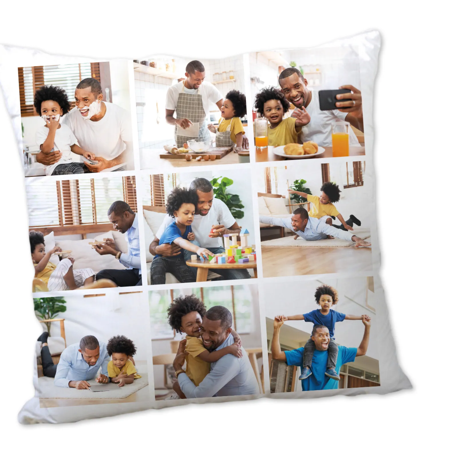 Personalised Photo Cushion - 9 Photo Upload Collage Photo Gifts|Cushions