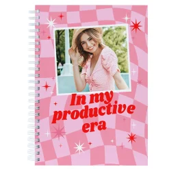 Card Factory Personalised Photo Notebook - Western Disco, In My Era