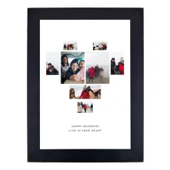 Clearance Personalised Photo Print - Happy Memories Live In Your Heart Personalised Canvas & Wall Art|Photo Gifts