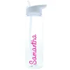 Discount Personalised Pink Name Water Bottle Kids Personalised Mugs|Graduation Gifts