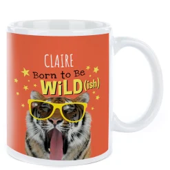 Hot Personalised Pink Pet Shop Mug - Born To Be Wild(ish) Kids Personalised Mugs|Mugs