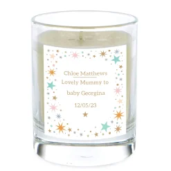 Best Personalised Pomegranate & Cashmere Scented Candle - New Mum Scented Candles|Christening Gifts