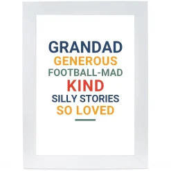 Personalised Print - Bright Text, Any Message Personalised Canvas & Wall Art|Photo Prints & Wall Art