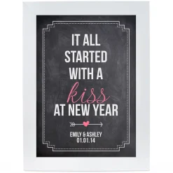 Card Factory Personalised Print - It All Started With