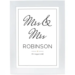 Card Factory Personalised Print - Wedding Date