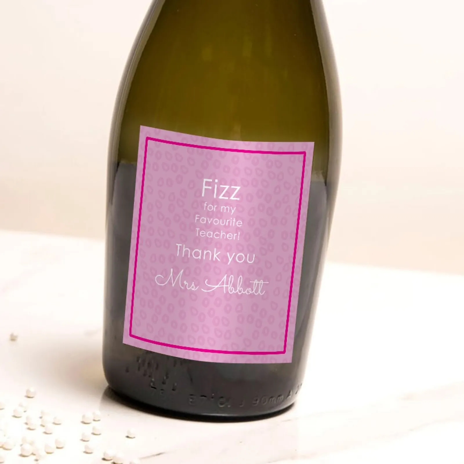 Outlet Personalised Prosecco - Favourite Teacher Gifts For Her