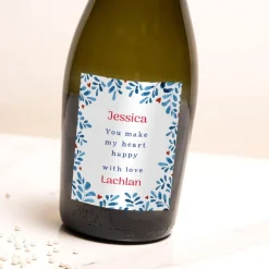 Card Factory Personalised Prosecco - Make My Heart Happy