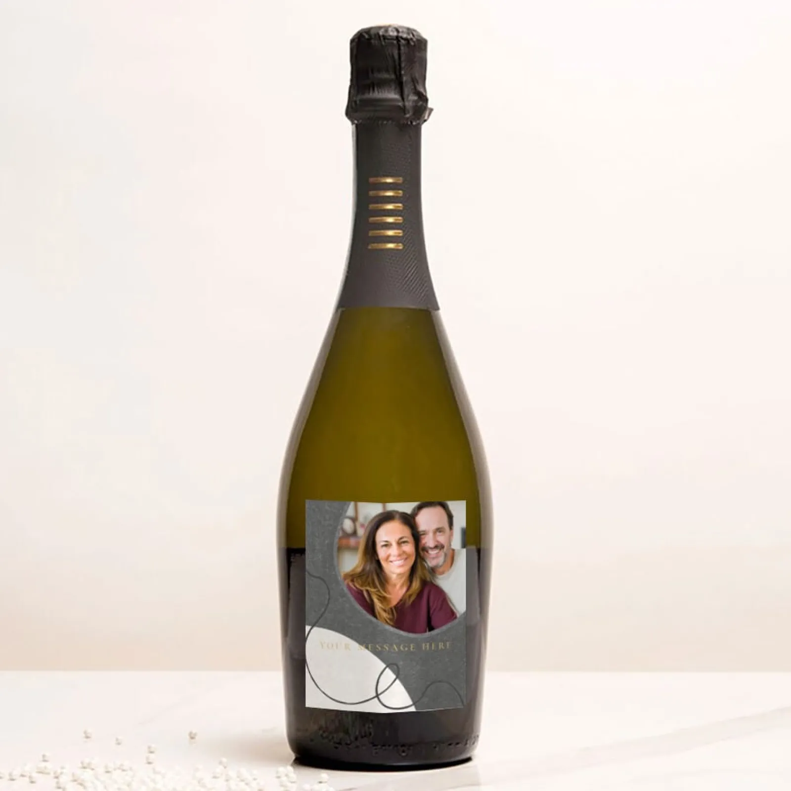 Sale Personalised Prosecco - Photo Monochrome Photo Gifts|Graduation Gifts