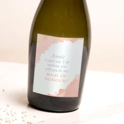 Card Factory Personalised Prosecco - Will You Be My Maid of Honour