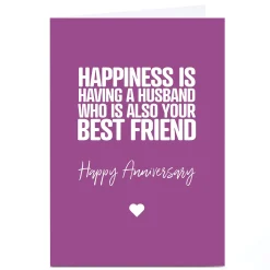 Personalised Punk Anniversary Card - Best Friend Funny|Anniversary