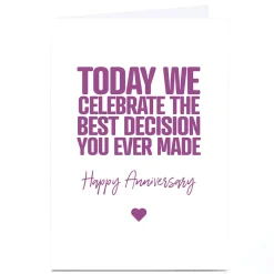 Online Personalised Punk Cards Anniversary Card - Happy Anniversary Funny|Anniversary