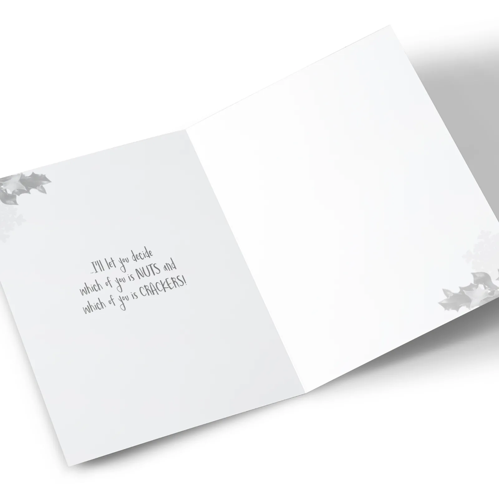 Online Personalised Quitting Hollywood Christmas Card - Both of You Funny|Christmas