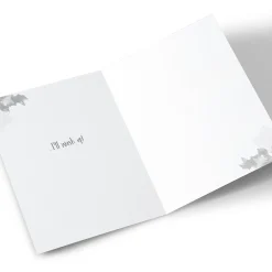 Card Factory Personalised Quitting Hollywood Christmas Card - Three Little Words