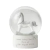 Kids Card Factory Personalised Rocking Horse Glitter Snow Globe