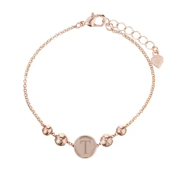 Discount Personalised Rose Gold Disc Bracelet 40Th Birthday|30Th Birthday
