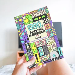 Card Factory Personalised 1990s Nostalgia Survival Book - Paperback