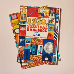 Card Factory Personalised 1970s Nostalgia Survival Book - Paperback