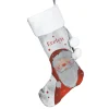Kids Card Factory Personalised Santa Silver Stocking
