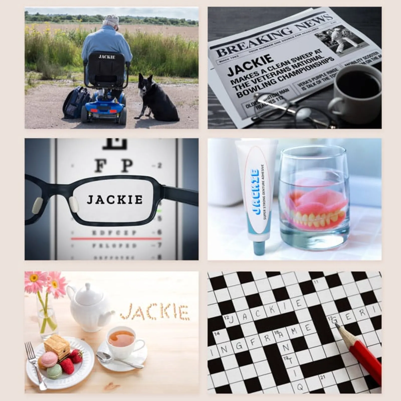 Card Factory Personalised Senior Moments Calendar - 2024-2025 Edition