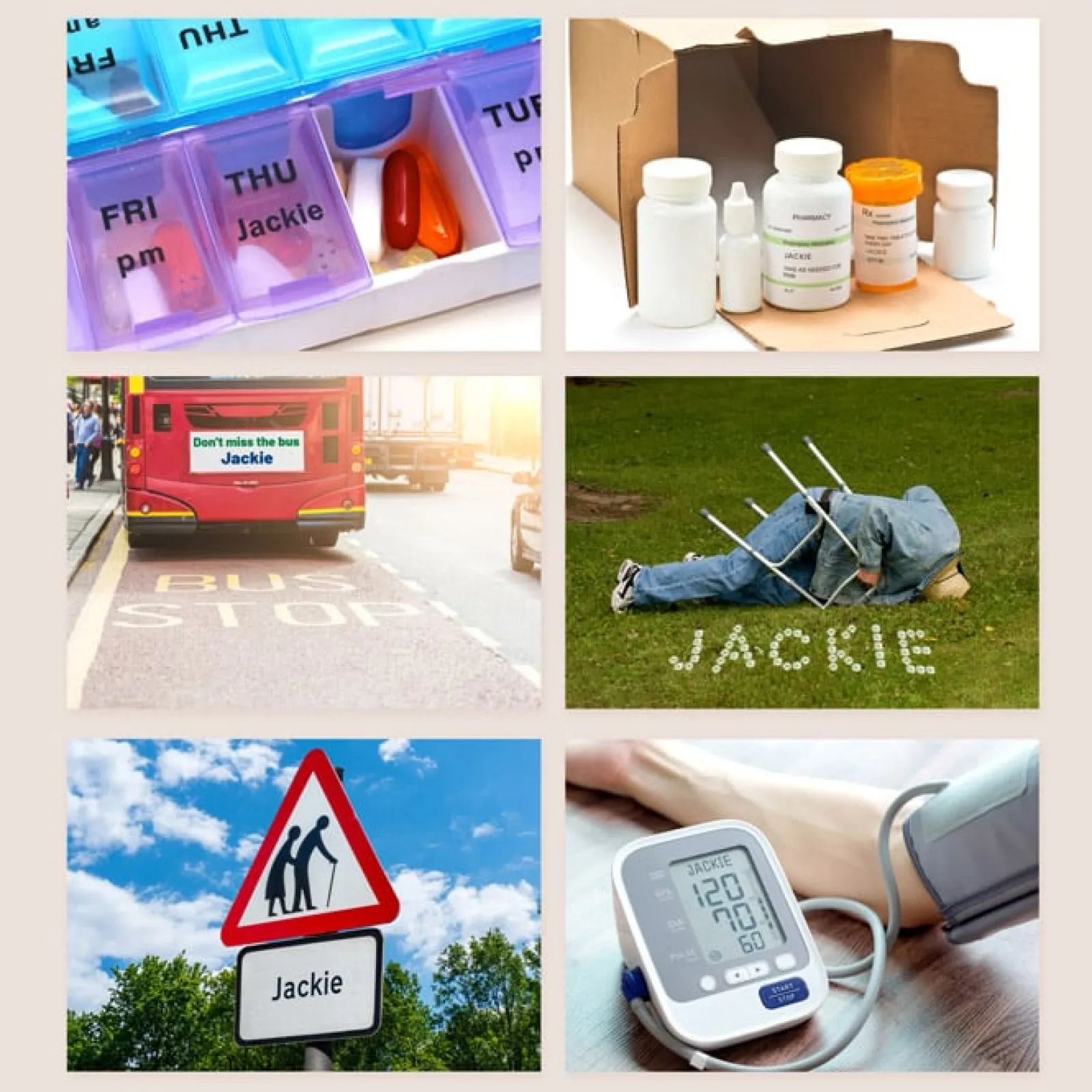 Card Factory Personalised Senior Moments Calendar - 2024-2025 Edition