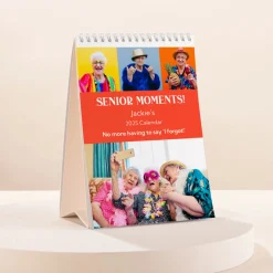 Card Factory Personalised Senior Moments Calendar - 2024-2025 Edition