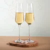 New Personalised Set Of Premium Flutes - Mr & Mrs Personalised Glasses|Glassware